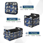 Femuar Car Trunk Organizer with 72L Large Capacity Waterproof Collapsible and 11 Pockets, Trunk Organizer for Car SUV/Jeep/Se
