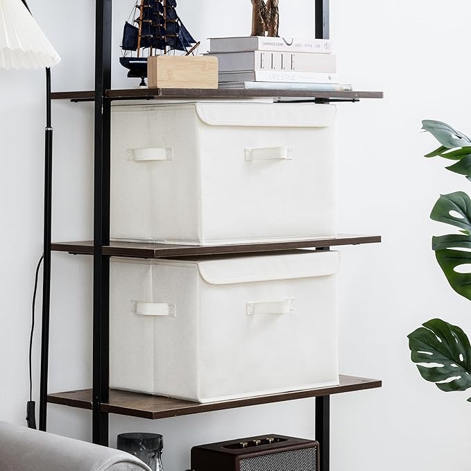 GRANNY SAYS Storage Boxes with Lids, Large Storage Bins with Lids, Decorative Box, Shelves Baskets, Clothes Storage and Organ