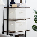 GRANNY SAYS Storage Boxes with Lids, Large Storage Bins with Lids, Decorative Box, Shelves Baskets, Clothes Storage and Organ