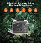 Ozone Generator, 48,000mg/h High Capacity O3 Machine for Large Spaces Up to 4,000 Sq Ft, Portable Odor Eliminator for Car, Ho