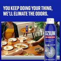 Ozium Air Sanitizer Spray - Room Odor Eliminator for Home, Car, and Office - New Car - 8 oz Can - 1 Pack
