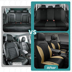 Skechers Car Seat Covers,GOGA Mat Oxford Cloth Seat Covers,Waterproof Car Seat Covers Front Seats,Automotive Universal Fit Se