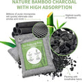 8 Pack Bamboo Charcoal Air Purifying Bag, Activated Charcoal Bags Odor Absorber, Moisture Absorber, Natural Car Air