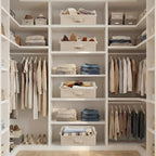 GRANNY SAYS Purse Organizer for Closet, Trapezoid Storage Bins, Closet Organizers and Storage, Decorative Storage Baskets for