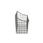 Spectrum Diversified Vintage Wall Mount Storage Basket, X-Large (Pack of 2), Industrial Gray