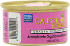 California Scents Spillproof Organic Air Freshener, Shasta Strawberry, 1.5 Ounce Canister (Pack of 4)
