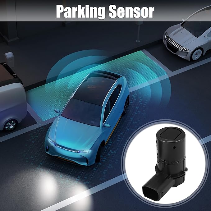 X AUTOHAUX 4 Pcs Car Bumper PDC Reverse Parking Assist Sensor for Nissan Titan 2005-2011 for Nissan Armada 2005-2011 25994-7S