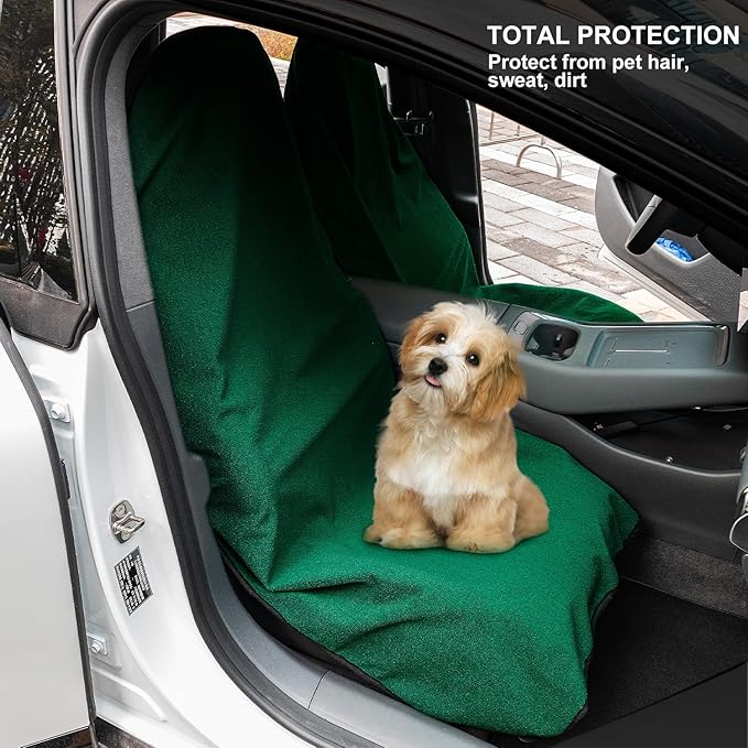 Waterproof Sweating Car Seat Cover for Post Gym Workout, Running, Swimming, Beach and Hiking, Universal Fit Non-Slip Bucket S