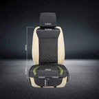 Elantrip 2PCs Front Car Seat Covers Leather Car Seat Protector Universal fit for Most Cars SUVs and Trucks Water Proof Seat P