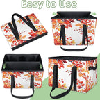 Reusable Grocery Bag, Foldable Large Shopping Tote Bag for Groceries Kitchen Picnic Car Trunk