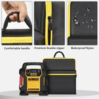 Car Jumper Starter Storage Bag Compatible with DEWALT DXAEJ14 Digital Portable Power Station Air Compressor, Carrying Case