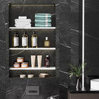 Expandable Closet Organizer Shelves, Adjustable Metal Storage Shelves Divider for Wardrobe Cupboard Kitchen (2 Pack, W:7.87" 