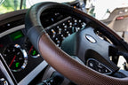 Cummins CMN35391 Navigator 18-Inch Steering Wheel Cover Leather Semi Truck Interior Accessories for RV and Big Rig-Black