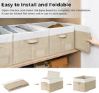 GRANNY SAYS Decorative Storage Baskets for Shelves, Large Fabric Storage Bins, Collapsible Clothing Storage and Organization,