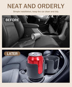 bylikeho 2-in-1 Cup Holder Expander,Multifunctional Car Cup Holder Expander Adapter for Car with Expandable Insert, Fits Yeti