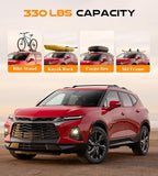 Snailfly 330 lbs Lockable Roof Rack Cross Bars Fit for 2019-2026 Chevy Chevrolet Blazer with Side Rails (Not for EV), Aluminum Crossbars Cargo Carrier for Bike Kayak Skis Rooftop Accessories
