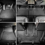 Rongtaod Floor Mats Compatible with 2020-2025 Kia Telluride 7&8 Seats Cargo Mat Trunk Mat Cargo Liner TPE All Weather Floor Liner 2024 Kia Telluride Accessories (Floor Mats)