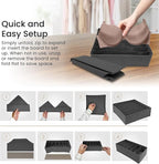 Reli. Sock Organizer (14 Pack) | 132 Cell Underwear Organizer | Drawer Dividers for Underwear, Sock, Tie, Bras, Clothing, Bab