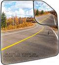 Passenger Side Heated Mirror Glass Fits for Ford F-150 2015 2016 2017 2018 2019 2020 Right Convex with Blind Spot Mirror Replacement for FL3Z17K707A