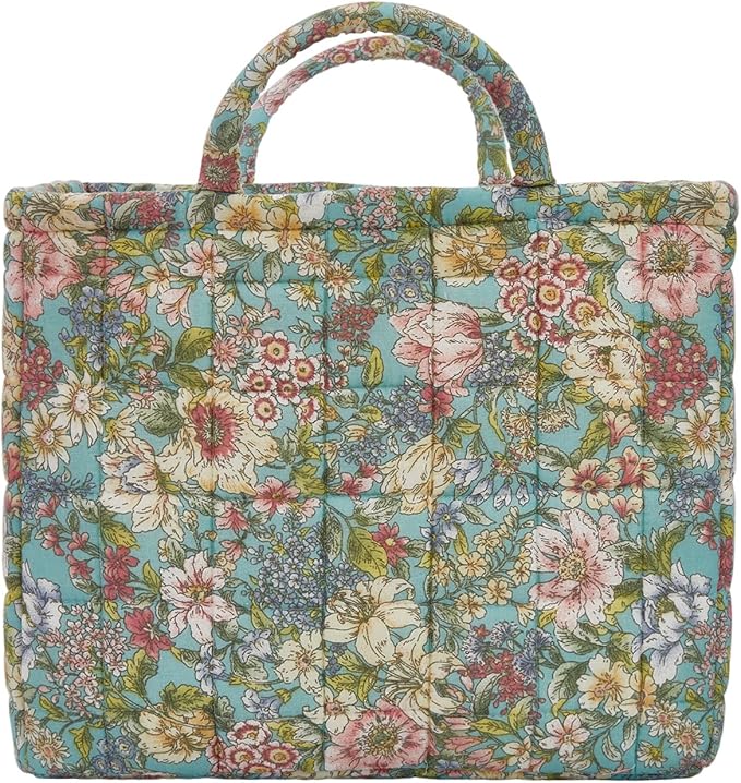 Boho Fabric Storage Basket, Large Capacity Laundry Basket, 12.2'' x 10.23'' x 10.23'' Collapsible Laundry Hamper with Easy Ca