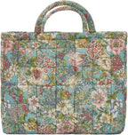 Boho Fabric Storage Basket, Large Capacity Laundry Basket, 12.2'' x 10.23'' x 10.23'' Collapsible Laundry Hamper with Easy Ca