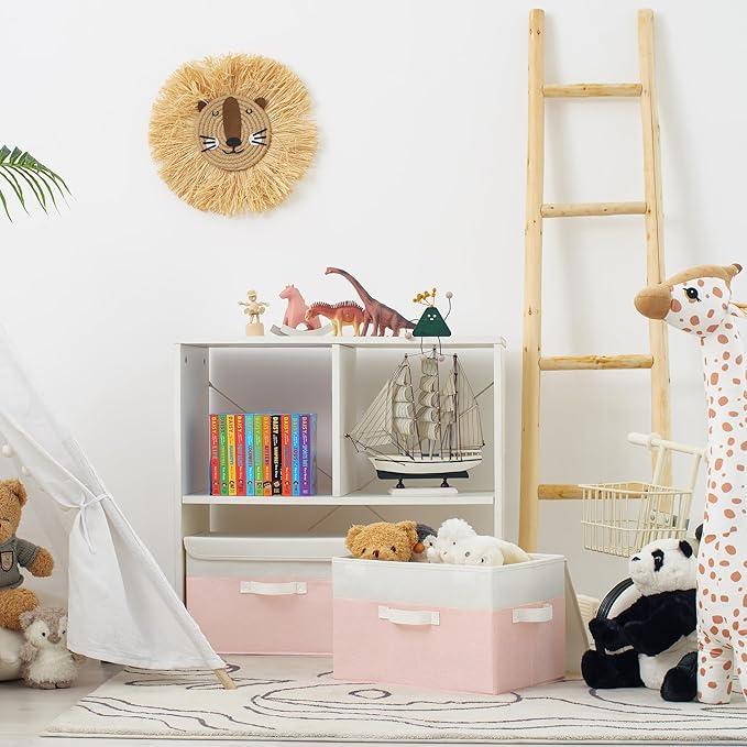 GRANNY SAYS Storage Baskets with Lids, Decorative Storage Boxes, Clothes Storage Bins for Closet, Foldable Storage Organizers