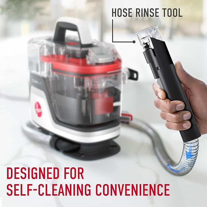 Hoover CleanSlate Plus Portable Carpet + Upholstery Spot Cleaner Machine, Powerful Suction with Versatile Tools, Pet Stain Re