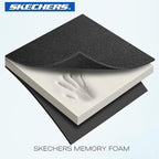 Skechers Steering Wheel Cover, Memory Foam Car Steering Wheel Cover,14.5-15inch Anti-Slip Safety Comfortable Desgin, Universa