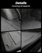 3W Front Cargo Liner Fit for Silverado EV/GMC Sierra EV/Sierra EV Denali 2024 2025 2026 Accessories All Weather TPE Custom Fit Front Trunk Liner for Silverado EV/GMC Sierra EV/Sierra EV Denali