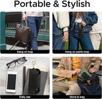 Magnetic Sunglass Holder for Car Visor, Travel Sunglasses Case with Clip for Purse, Eyeglasses Case