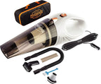 ThisWorx Car Vacuum Cleaner - Portable Handheld Mini Vacuum Cleaner W/ 16ft Cord, Bag, & Attachments - Small Vacuum for Car, 