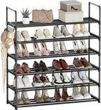 6 Tier Shoe Rack, Shoe Rack for Closet, Shoe Organizer for Entryway, Shoe Storage for Front Door Entrance & Entryway, Large S
