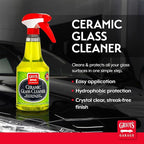 Griot's Garage Ceramic Glass Cleaner Spray for Car Windows, Windshields, Mirrors and Home Use, Cleans and Protects, Streak-Fr
