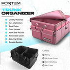 FORTEM Trunk Organizer For SUV Car Trunk Organizer, Foldable Storage, Car Accessories for Women Men, Collapsible Bag, Perfect C