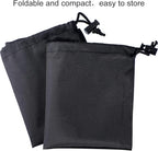 Side View Mirror Cover Auto Rearview Protection Cover Snow Ice Mirror Covers Exterior Rear View Accessories Universal Size for Cars, Black (4 Pieces)