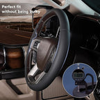 Steering Wheel Cover for Ford F150 2015-2020/ F250 2017-2022/ F350 2017-2022/ F450 2017-2022/ F550 2017-2022/ Ford Expedition 2018-2021 Steering Wheel Protector for Ford Steering Wheel Accessories