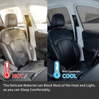 Aokway Magnetic Car Window Shades, Mesh Window Covers for Camping, UV Protection Car Curtains for Front & Rear Sunshade for car Window Baby, Universal Fit for Baby & Drivers (4Pcs)