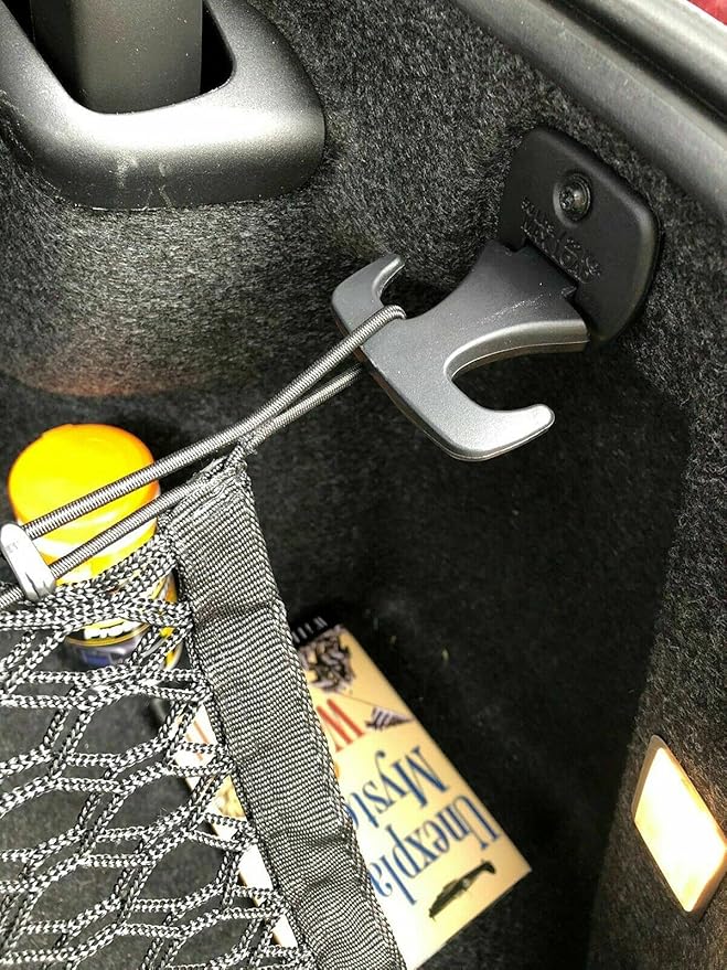 Trunk Organizer for Dodge Charger 2011-2019 - Mesh Car Trunk Organizer - Cargo Net for Sedans - Nylon Mesh Netting -