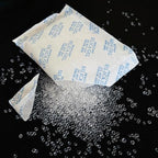 50 Gram 10 Packs Silica Gel Packets - Desiccant Packs for Storage, Food Safe Desiccant for Safes Moisture Control for Foods, 