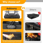 Fireproof Document Organizer Bag, 5200℉ File Organizer Safe Box, Hard Shell Document Bag with 13 Pocket Accordion File Folder