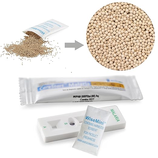 3 Gram 500 Pack Molecular Sieve Packets, Dessicant Packets, Dessicant Packs, Moisture Absorbers for Food Storage, Food Grade