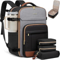 LOVEVOOK Travel Backpack for Women & Men - 17.3 Inch Carry On Backpack & Personal Item Backpack for Airlines, Spacious and Du