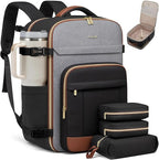 LOVEVOOK Travel Backpack for Women & Men - 17.3 Inch Carry On Backpack & Personal Item Backpack for Airlines, Spacious and Du