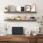 Heimlove Floating Shelves for Wall 40 Inch,Mounted Storage & Display Hanging Shelf with Invisible Brackets,for Bedroom,Living