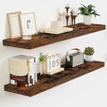 Vivelove Floating Shelves for Wall Mounted, 32 Inches Long Shelves, Display Shelf for Bathroom Living Room Kitchen Bedroom Of