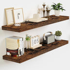 Vivelove Floating Shelves for Wall Mounted, 32 Inches Long Shelves, Display Shelf for Bathroom Living Room Kitchen Bedroom Of