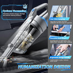 JONYJ Handheld Vacuum Cordless, 16000PA Strong Suction Hand Held Car Vacuum Cleaner, Portable Hand Vacuum Rechargeable with M