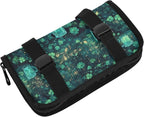 Car Tissue Holder Car Visor Organizer Tissue Box Holder for Car Sun Visor Organizer with Car Vehicle Accessories Essentials Interior for Women Men Teal Glowingmugs Clovers Lights St.Patrick