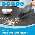 BLACK+DECKER dustbuster Handheld Vacuum, 8V Cordless, Hand Vacuum for Quick Cleanup with Crevice Tool and Washable Filter (HN