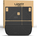 LASFIT Trunk Mat with Backrest Mat for Chevrolet Chevy Traverse 2009-2017/Buick Enclave 2008-2017, All Weather TPE Custom Fit Cargo Mat Trunk Liner with Backrest Mat, Black